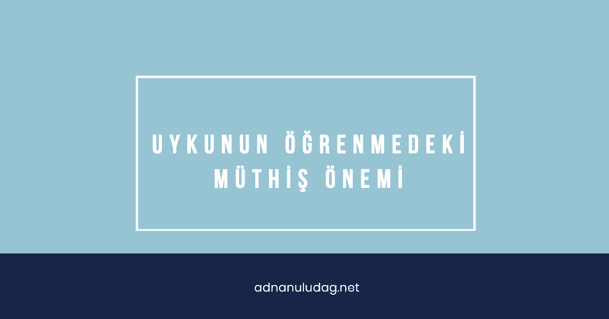 Beyin uyurken akıl ogreniyor